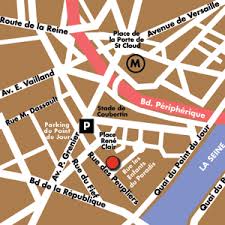 Bus 175 irisbus citélis 12 stif hanover n°8711 de porte de saint cloud à parc de saint cloud parcours : Golden Tulip Paris Porte De Saint Cloud Maps