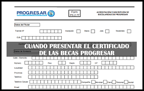 Al canal habitual de anses sumamos la web de progresar. Cuando Y Como Presentar El Certificado De Escolaridad Becas Progresar 2021