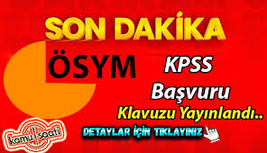 Kpss başvuru ücreti ne kadar? 2020 Kpss Basvuru Kilavuzu Yayimlandi Kamu Saati