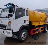 Small-Scale 5-12 Cbm Light Duty Fulshing Sewage Washing Suction Sludge  Sewer Cleaning Truck Disposal Fecal High-Pressure Water Jetting Truck  Vacuum Pump Truck