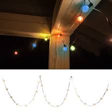 Mit freunden oder der familie zusammenzusitzen, zu. Etc Shop Led Dekolicht Led Lichterkette Aussen Farbig Partybeleuchtung Aussen Garten Farbwechsler Kugeln Weiss 30x Led L 820 Cm Online Kaufen Otto