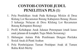 Maybe you would like to learn more about one of these? Contoh Penelitian Sosial Sosiologi Aneka Macam Contoh