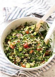 Pour the dressing over the mixture and toss well. Israeli Couscous Salad Recipetin Eats