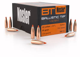 Ballistic Tip Varmint Bullet Nosler Bullets Brass