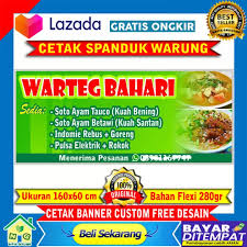 Contoh desain spanduk warung kopi banner warkop desain sumber : Banner Untuk Kedai Makan