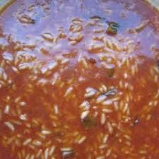 Frische Tomatensuppe Mit Reis Rezept Tomaten Suppe Frische Tomatensuppe Tomatensuppe Mit Reis