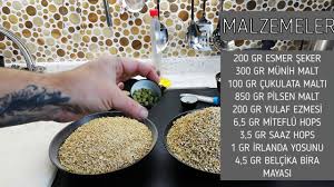 Evde Kolay Bira Yapimi 5 Lt Tarif 7 2 Alkollu Tam Tahil Stout Belci 2020 Yulaf Ezmesi Bira Hopsin