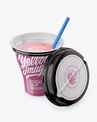 Download 230 Best Yogurt Mockup Templates Free Premium