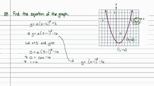 How to convert a parabola from standard form to vertex form? Intermediate Algebra Graphing Parabolas In Vertex Form Youtube