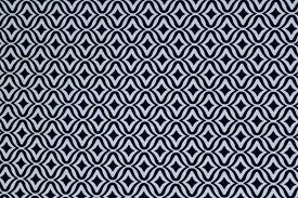 Blue geometric fabric patterns aren't just for modern or contemporary decor. Fabric Geometric Pattern Navy Blue Blue