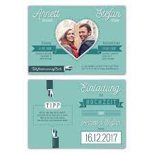 Einladungskarten Hochzeit 50er Jahre