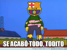 Watch highlights and full match hd: Best Memes Of Eliminating Barcelona From The Champions Hanging By Futbol