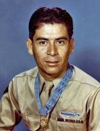Staff Sergeant Marcario García also known as Macario García (January 20,  1920 – December 24, 1972) was the first Mexican immigrant to receive the  Medal of Honor, the United States' highest military
