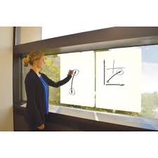 Tableau blanc effaçable et magnétique. Feuille Electrostatique Velleda Feuilles Tableau Blanc Repositionnables Quadrillees