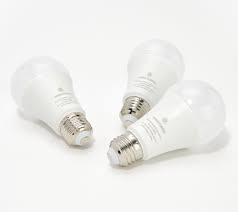 Brightliving Set Of 3 Automatic Motion Sensor Led Light Bulbs Qvc Com