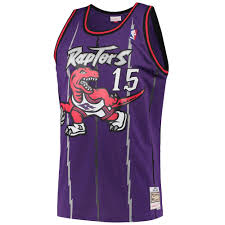 Who are some current and notable players for the raptors? Vince Carter Toronto Raptors Mitchell Ness Nba 98 99 Swingman Jersey Us Sports Down Under