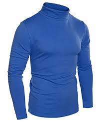 Coofandy Mens Turtleneck Roll Neck Polo Necks Slim Fit Pullover Sweaters