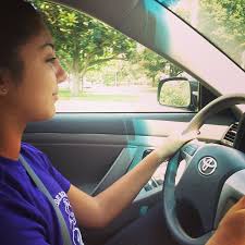Look who's taking me for a ride. #learningtodrive @gabi398…