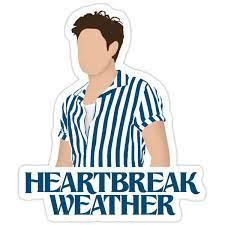 Niall Horan Heartbreak Weather Sticker By Rafatakami In 2021 Stickers Niall Horan Cute Stickers