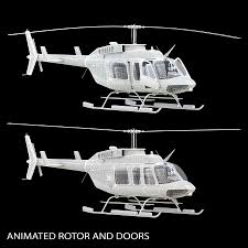 Download Bell 407 Helicopter 3d Model 199 Max Obj Flt Fbx Dae Free3d