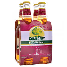 Intense, refreshing apple cider with balanced fruity blackberry taste. Somersby Blackberry Cider 330ml 4pk Liberty Liquors