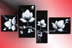 Black And White Flower Framed Wall Art Pin En Home Is Where My Is