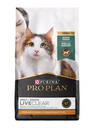 Pro Plan Liveclear Cat Allergen Reducing Food Purina In 2020 Dry Cat Food Purina Pro Plan Cat Food