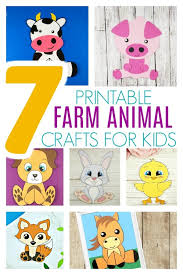 After a visit to the petting zoo, many a child would love to have their own fluffy sheep. Free Printable Farm Animal Crafts For Kids Simple Mom Project