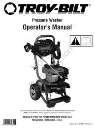 Water pressure problems water pressure problems choke is wrong position move to correct position as. Troy Bilt 2 700 Psi Operator S Manual Pdf Download Manualslib