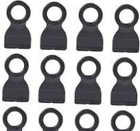 DECHOUS 30pcs Tent Fixing Buckles Corner Fixed Rings Plastic ...