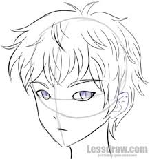 100 How To Draw Tutorials Draw Anime Boy Eyes Hair Face Lips People Animals Hands Step By St Anime Drawings Boy Anime Drawings Sketches Boy Drawing However, if you break it down into its basic components, the process of drawing anime hair becomes a little simpler. draw tutorials draw anime boy