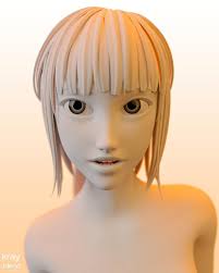 Erin" a stylized, rigged base model for me to make other artwork with :  r/blender