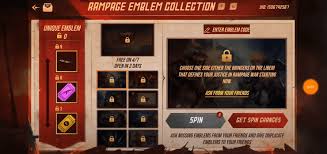 Pada saat artikel ini ditulis semua kode masih aktif dan 100% work, artinya masih berlaku dan bisa dipakai untuk ditukar dengan berbagai hadiah menarik. Collect Rampage Emblem To Redeem Free Fire Catastrophe Slasher Skin