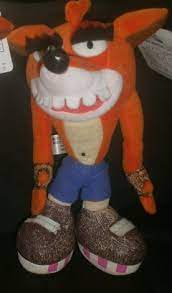 Never heard of that plush, but you never know. Shesez On Twitter Fun Fact Fake Crash Came To Be Because The Team For Crash Bandicoot Caught Wind Of Bootleg Merchandise The Plush They Found Was So Goofy And Off Base Of
