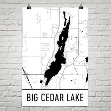Great lakes map stock photos and images. Lake Art And Maps Modern Map Art