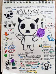 I love Apollyon, but IMO he's long overdue for a rework... So here's my  take on it! : rbindingofisaac