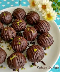 bayat kurabiyelerden truff kurabi ye tatli yemek