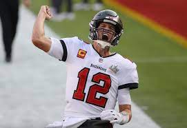 Player tom brady of the tampa bay buccaneers plays a shot from the sand on the seventh hole during the match: Nfl World Reacts To Qb Tom Brady Surgery News