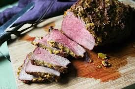 Bottom Round Roast Beef With Hatch Chile Crust Jess Pryles