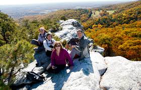 Minnewaska State Park Preserve cliffs and lake