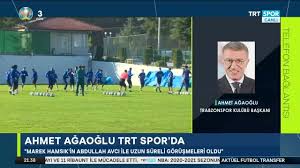 Die neuesten tweets von trt spor (@trtspor). Trt Spor Ahmet Agaoglu Trt Spor A Konustu Facebook