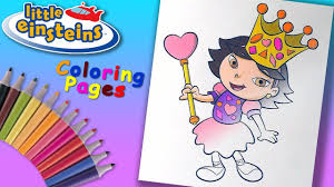 You could find lots of. Little Einsteins June Coloring Pages Forkids Littleeinsteins Coloring Book Youtube