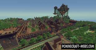 How to build a realistic city in minecraft? Medieval Fantasy Town Map For Minecraft 1 17 1 1 16 5 Pc Java Mods