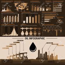 oil infographics with world map of oil reserves pie chart and