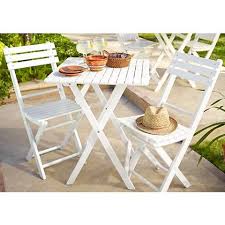 Set Of 3 Monterey Square White Wood Table And Chairs X5412 Lamps Plus Bistro Table Outdoor Outdoor Patio Furniture Sets Outdoor Decor