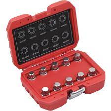 La clé à bougie norauto 14 mm avec empreinte 12 pans a une longueur de 24,5 cm et un embout carré de 3/8''. Outillage Jeu 10