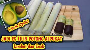 Kalau ga segera di olah yang ada malah jadi mubazir karena pinggirannya sudah mau busuk. Hanya 1 Buah Alpukat Bisa Jadi Es Lilin Potong Alpukat Lembut Dan Enak Dengan Lapisan Coklat Diluar Youtube