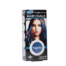 For women with black hair to blue natural hair, splat blue hair dye is fantastic. Splat Hair Chalk Midnight Blue Temporary Bold Hair Color