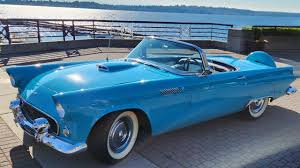 Image result for Peacock Blue 1956 Thunderbird