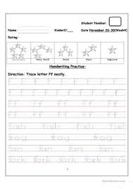 Covers both lowercase and uppercase letters. English Esl Letter Tracing Worksheets Most Downloaded 17 Results Page 2